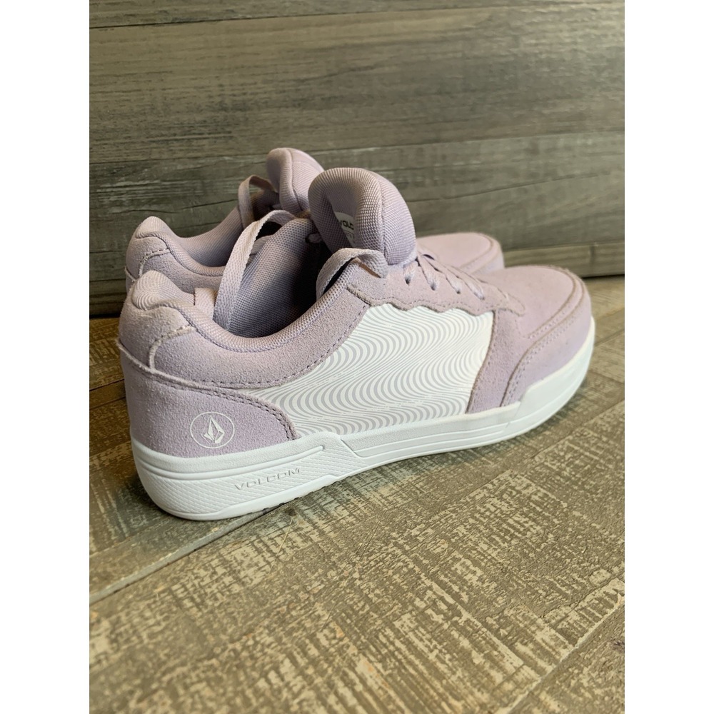 Volcom Women's Workwear Safety toe Sneakers Lilac Skater Shoes Suede Size‎ 6